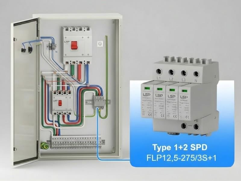 Lightning protection installation