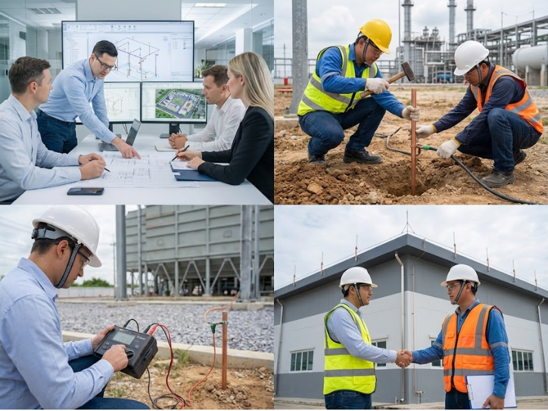 Lightning protection project